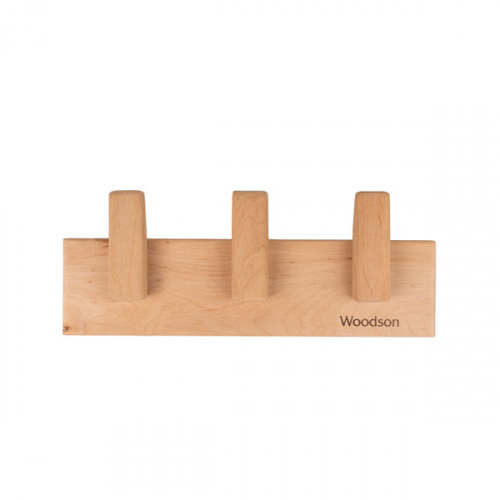 Вешалка Woodson D3, 3 крепления, ольха