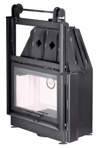 Каминная топка Экокамин Альфа 700 K с контргрузом