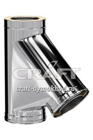 КРАФТ сэндвич-тройник 45° (316/0,5/304/0,5) Ф150х250 ГАЗ-50