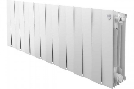 Радиатор Royal Thermo PianoForte 300 Bianco Traffico 16 секций биметал.