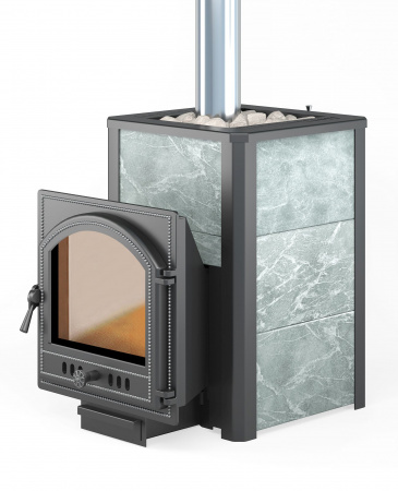 Печь банная ВЕЗУВИЙ Легенда 22 (205) талькохлорит 400*235*20 мм
