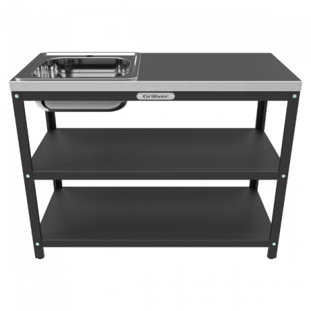 Стол с мойкой разделочный Стандарт 1120 Grillver